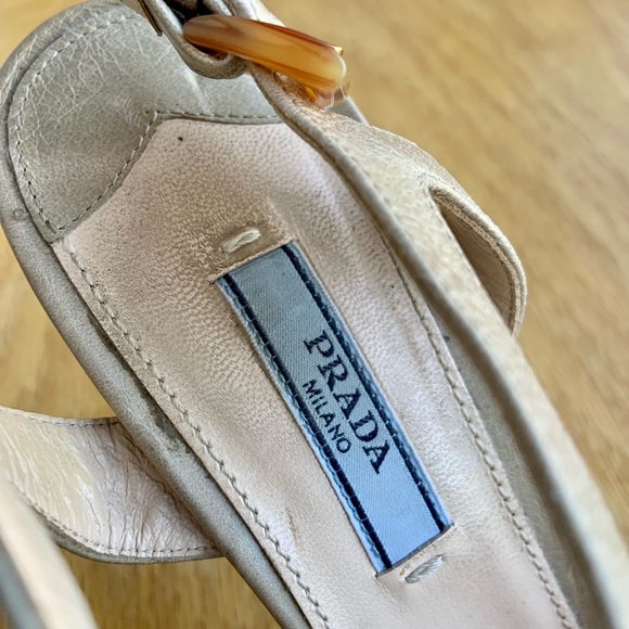Vintage PRADA Milano Heels EU 36 / US 5.5 - Picture 4 of 6